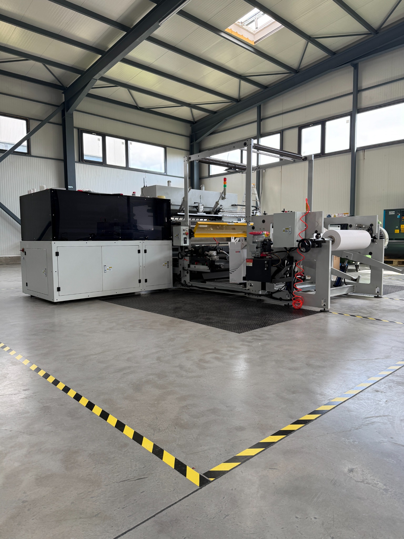 Thermaroll production hall