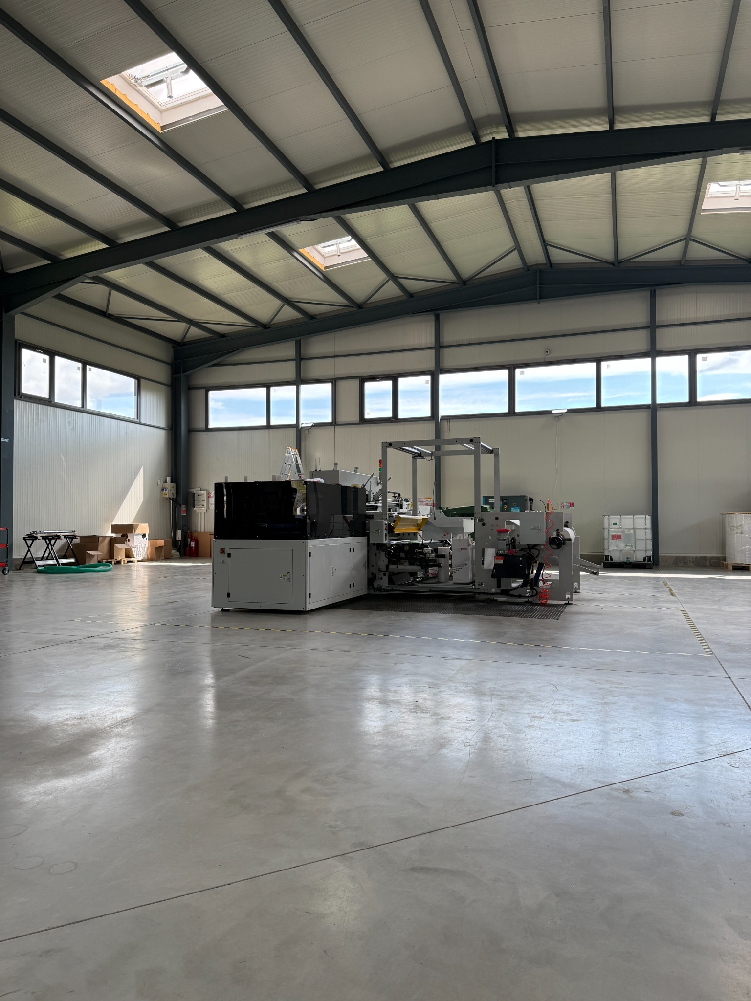Main machine control area